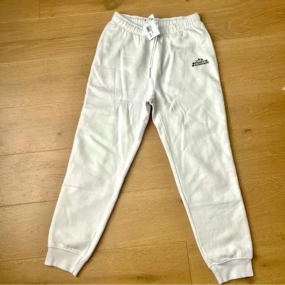 New Women's White Bandier Joggers - Picture 4 of 6
